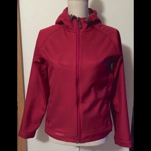 Salomon Ladies Weatherproof Red Jacket
